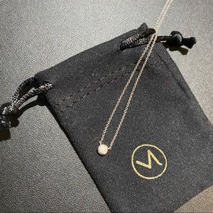 Mejuri Diamond Necklace, white gold